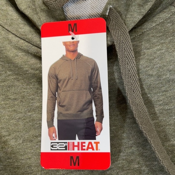 32 Degrees Men's Pullover Hooded Grape Leaf Size Medium NWT - Picture 4 of 7